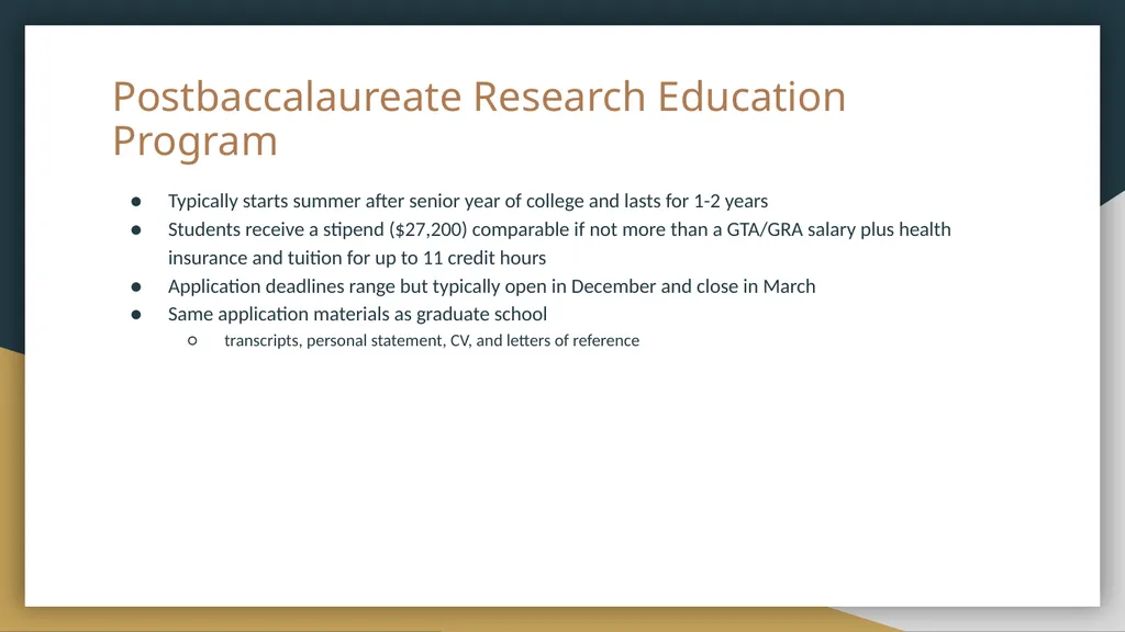 Funding Opportunities Non-exhaustive list put - slide 5 of 29