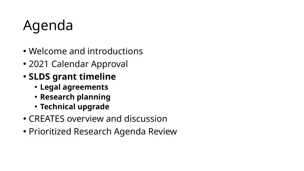 Executive Board Meeting November 24, 2020 Agenda - slide 5 of 12
