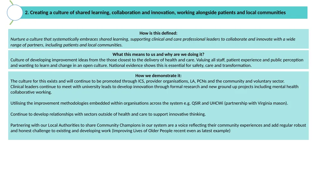 Coventry and Warwickshire Clinical and Care - slide 8 of 37