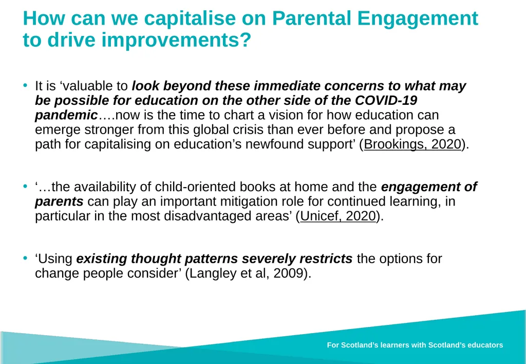 Workforce Development For Scotland’s learners with - slide 6 of 8