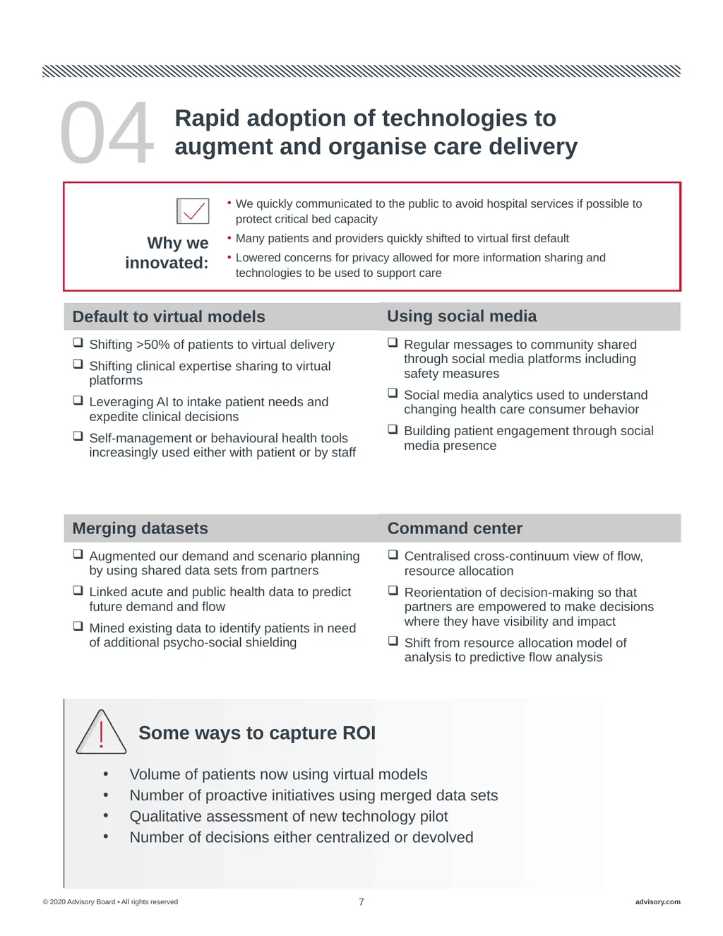 Locking in crisis-driven innovation: A guide to - slide 7 of 11
