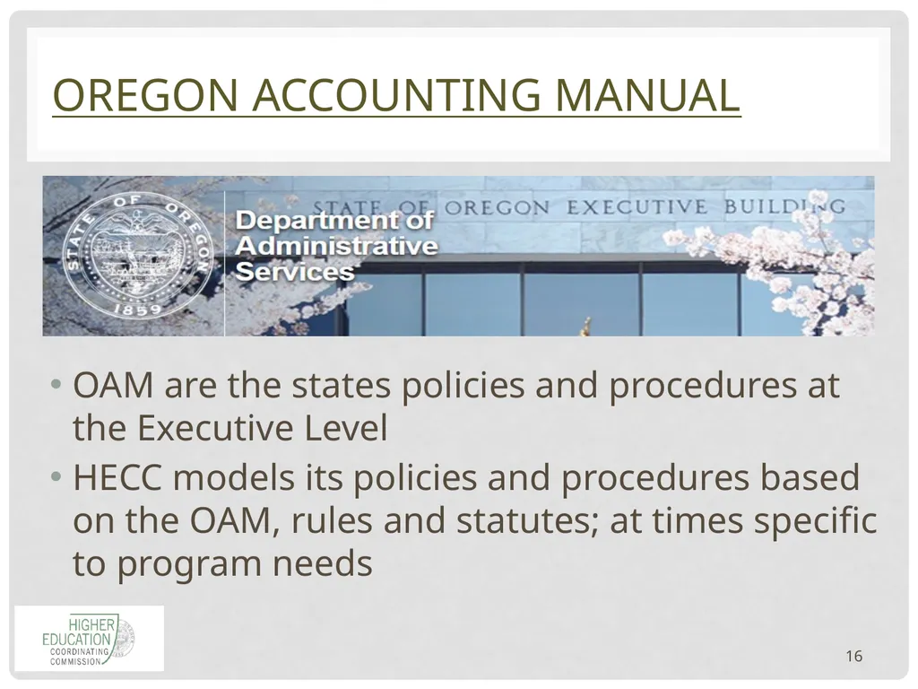 1 HIGHER Education COORDINATING COMMISSION - slide 16 of 29