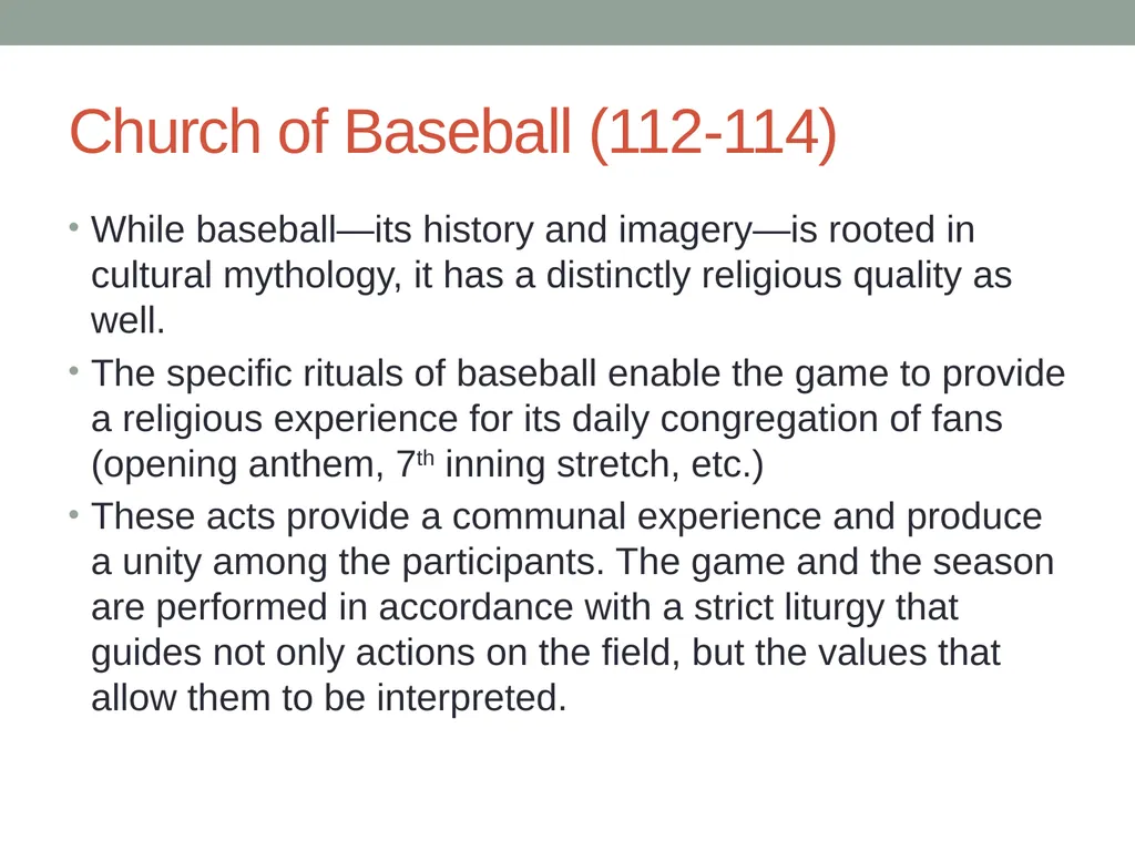Sports, nationalism and patriotism Notes for COMM - slide 7 of 17