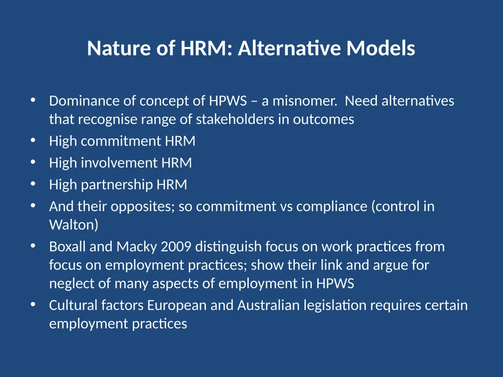 Current Developments in Theory and Research on - slide 10 of 59