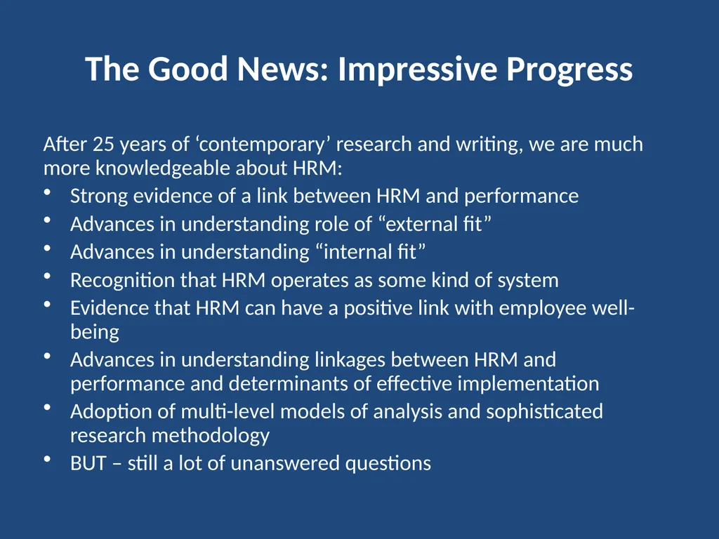 Current Developments in Theory and Research on - slide 4 of 59