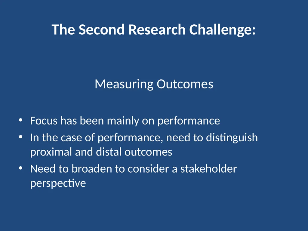 Current Developments in Theory and Research on - slide 16 of 59