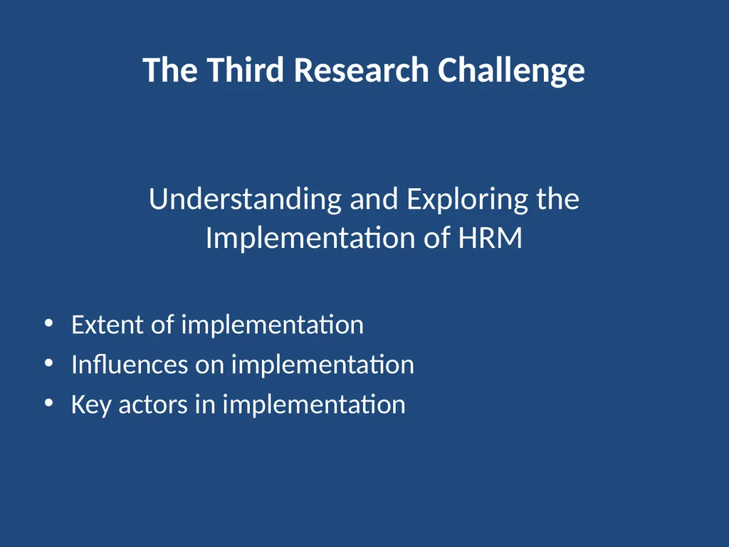 Current Developments in Theory and Research on - slide 19 of 59