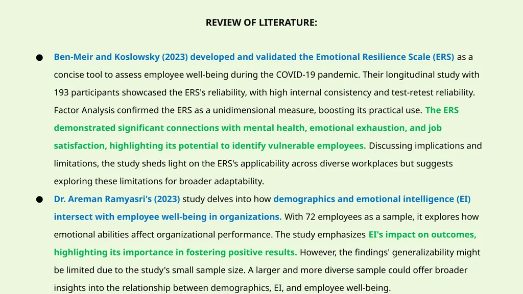 THE IMPACT OF CORPORATE EMOTIONAL INTELLIGENCE ON - slide 5 of 19