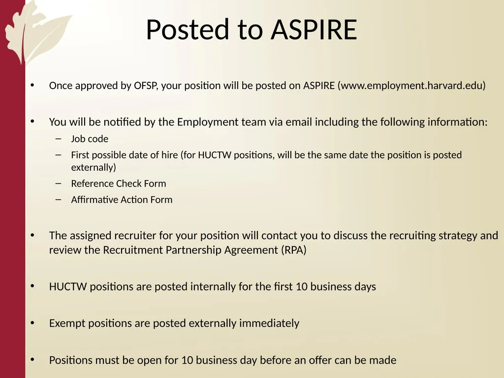 Recruitment 101 Cesar Mieses Agenda Overview - slide 21 of 64