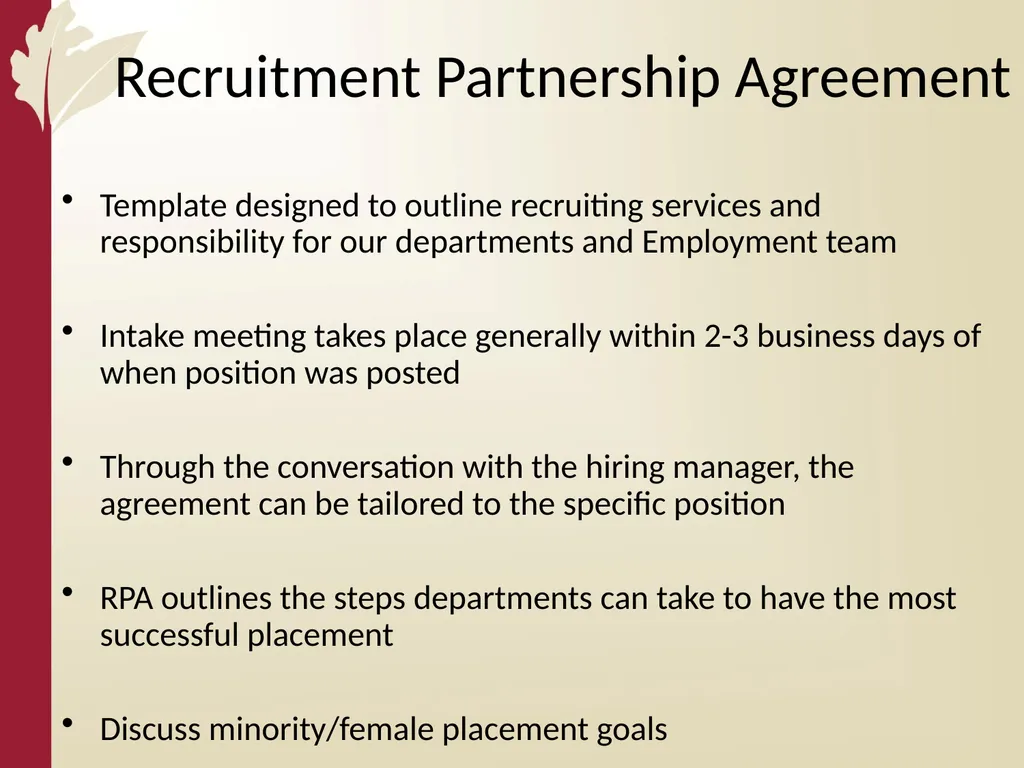 Recruitment 101 Cesar Mieses Agenda Overview - slide 22 of 64