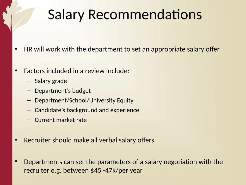 Recruitment 101 Cesar Mieses Agenda Overview - slide 53 of 64