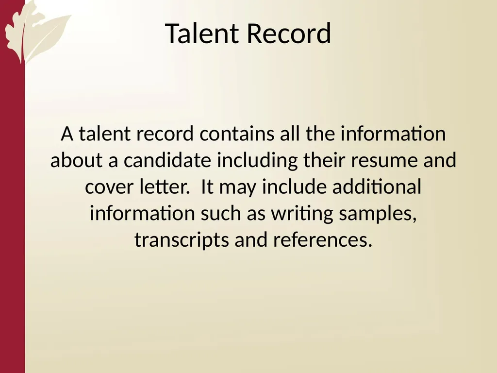 Recruitment 101 Cesar Mieses Agenda Overview - slide 31 of 64