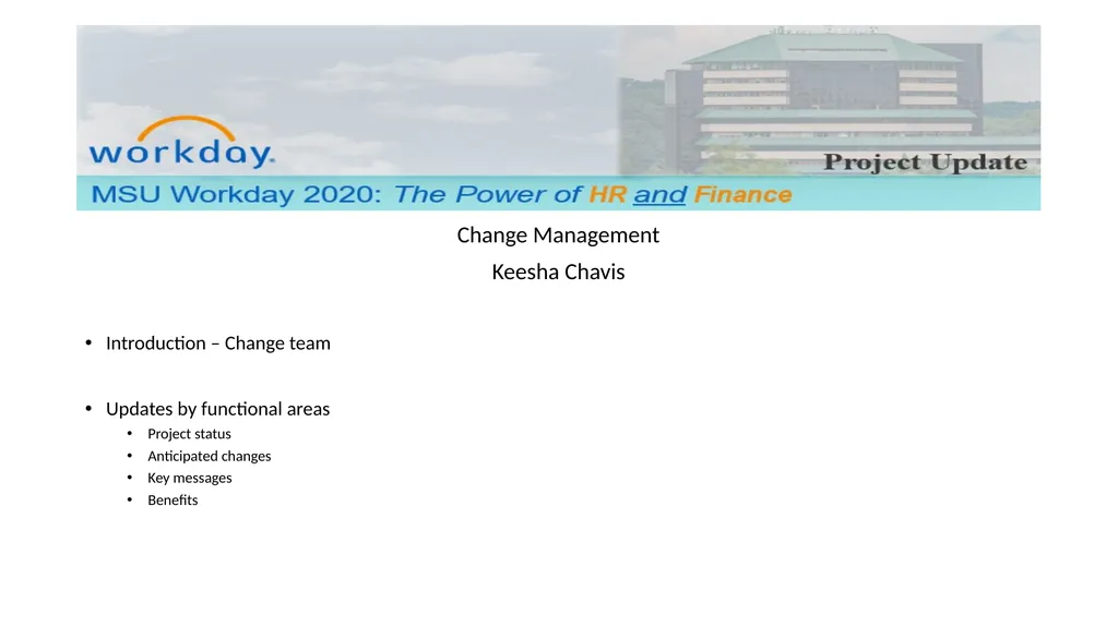 Workday Core Financials Project End User Community - slide 3 of 17