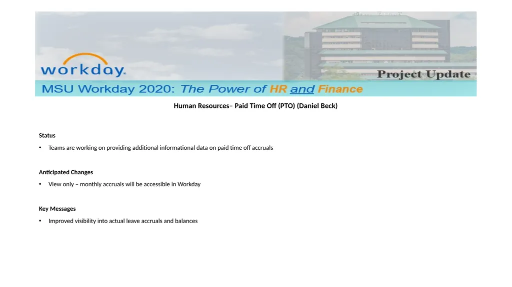 Workday Core Financials Project End User Community - slide 13 of 17