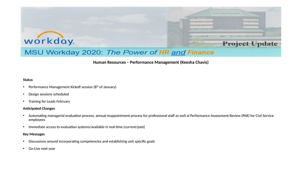 Workday Core Financials Project End User Community - slide 15 of 17