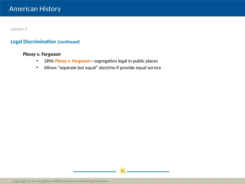 Progressivism Copyright © by Houghton Mifflin - slide 15 of 42