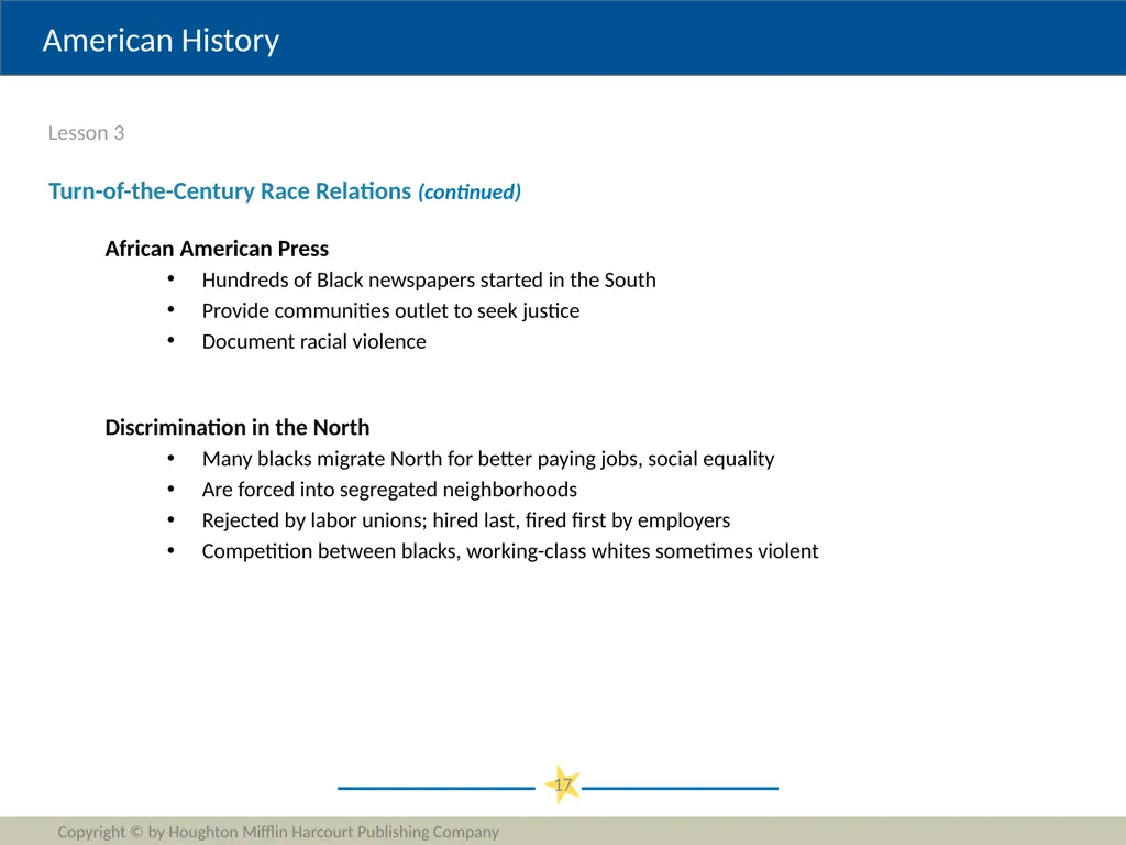 Progressivism Copyright © by Houghton Mifflin - slide 17 of 42