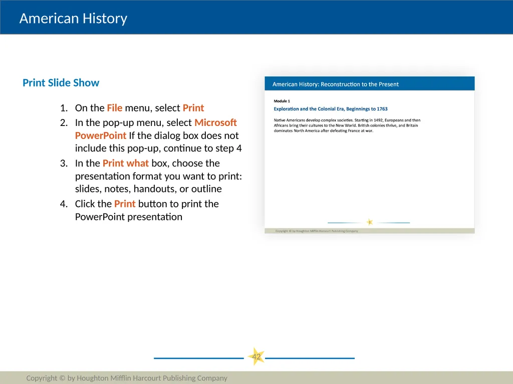 Progressivism Copyright © by Houghton Mifflin - slide 42 of 42
