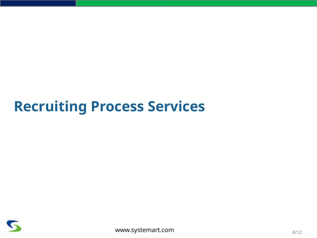 www.systemart.com SYSTEMART, LLC We Optimize. You - slide 8 of 12