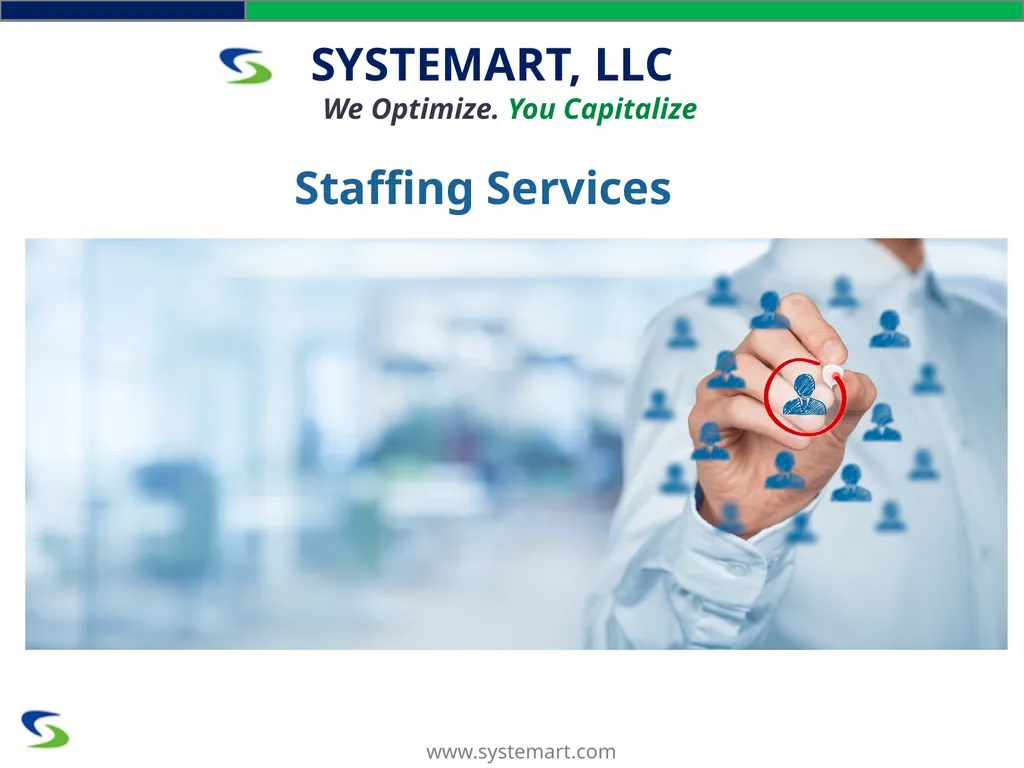 www.systemart.com SYSTEMART, LLC We Optimize. You - slide 1 of 12