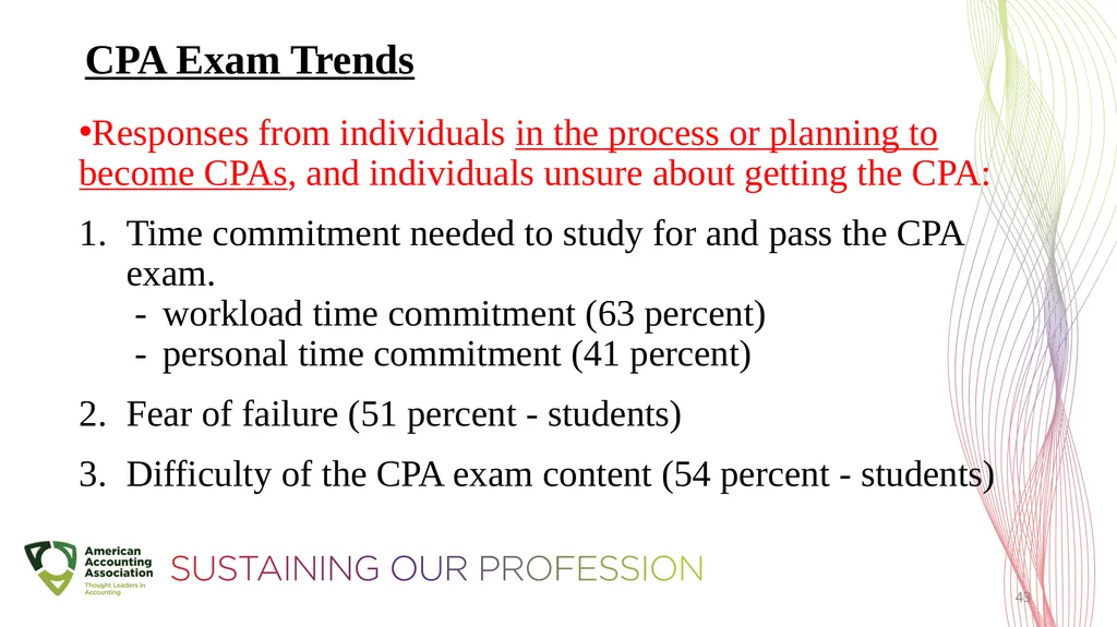 Our Path – Preserving the Discipline and - slide 43 of 49