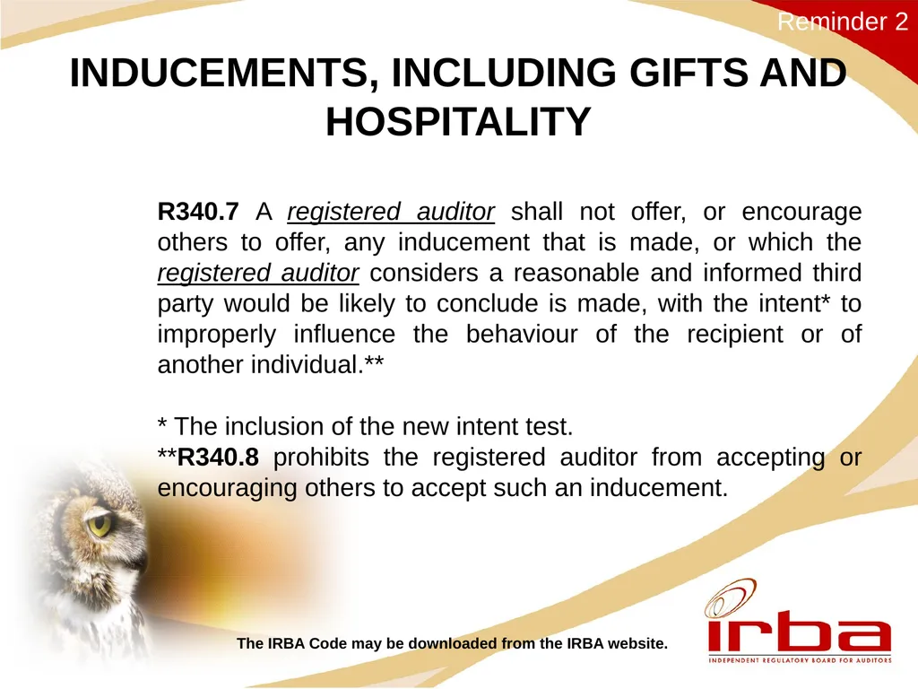 INDUCEMENT (NEW DEFINITION) An object, situation, - slide 2 of 30