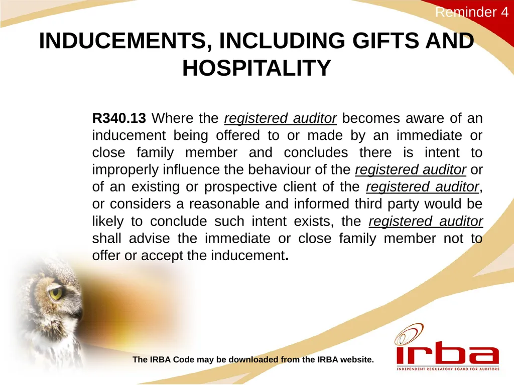 INDUCEMENT (NEW DEFINITION) An object, situation, - slide 4 of 30
