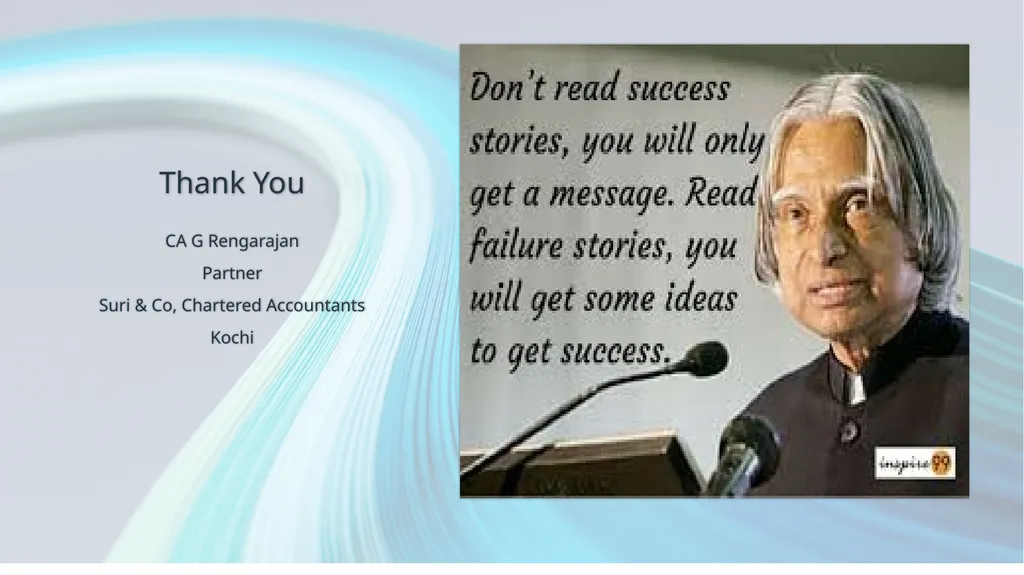 Code of Ethics 2019 Presented at ICAI, Ernakulam - slide 14 of 14