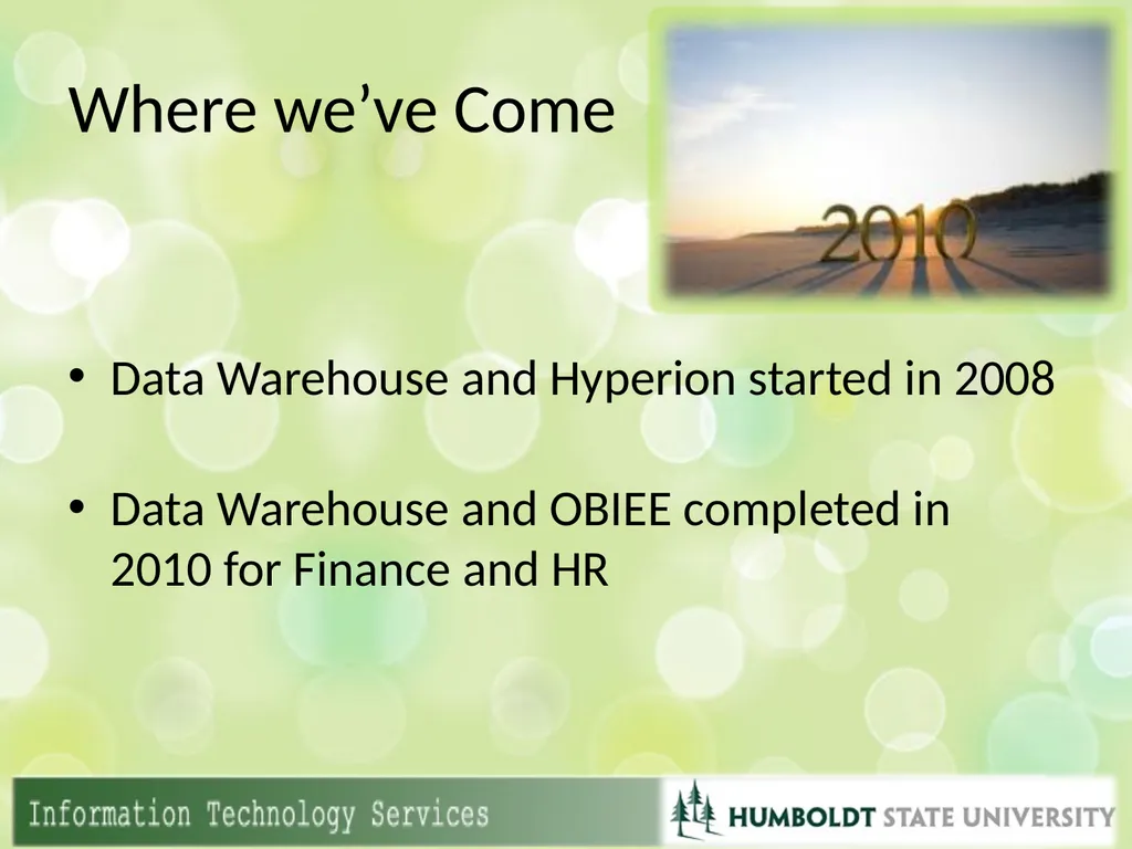 OBIEE Training Part III Bringing it all Together - slide 2 of 13