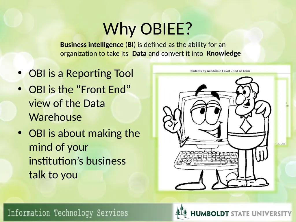 OBIEE Training Part III Bringing it all Together - slide 8 of 13