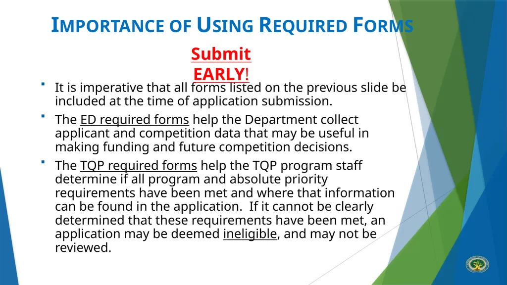 Teacher Quality Partnership (TQP) Grant Program ​ - slide 62 of 97