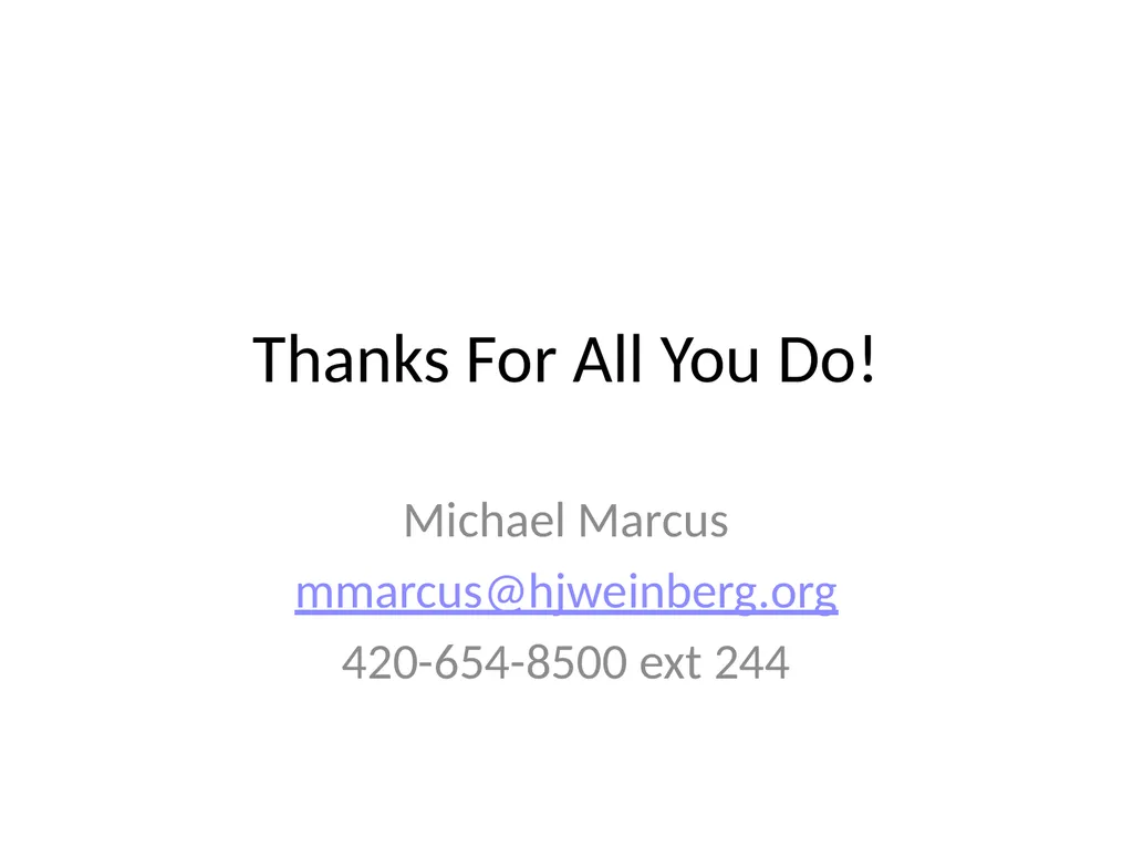 Maryland Commission on Aging Training Hagerstown - slide 25 of 25