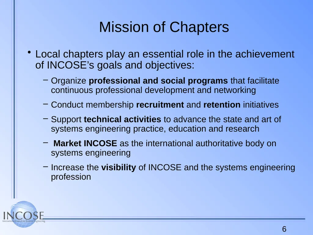 Chapter Leader Training Video Recorded at IS 2014 - slide 6 of 24