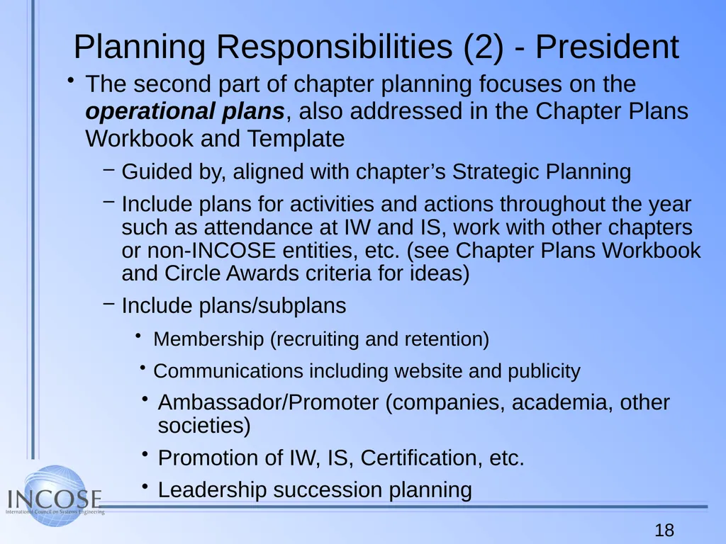 Chapter Leader Training Video Recorded at IS 2014 - slide 18 of 24