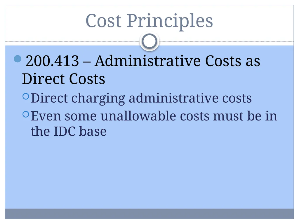 Uniform Administrative Requirements, Audit - slide 11 of 55