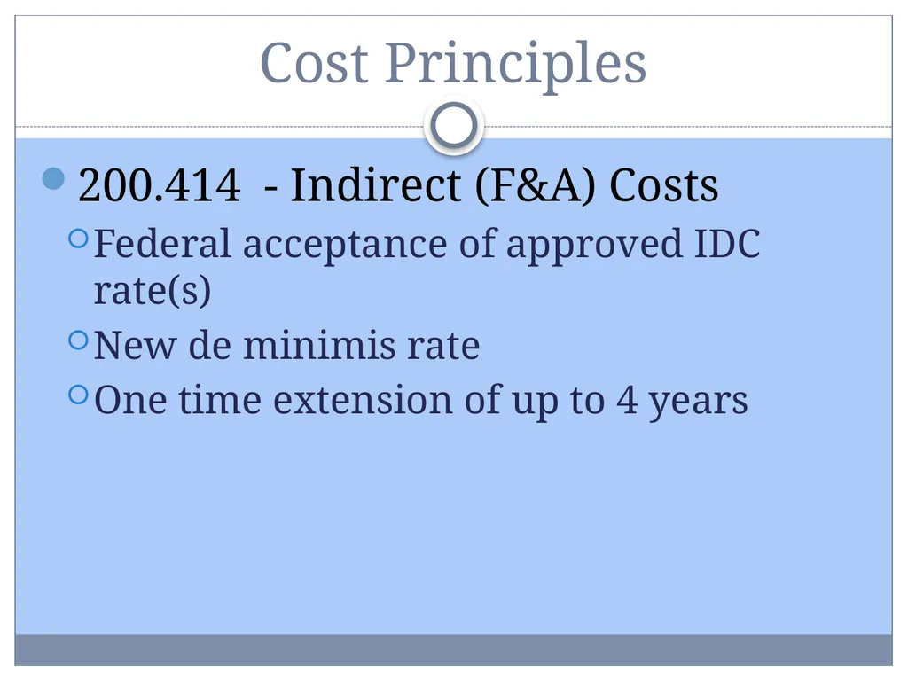 Uniform Administrative Requirements, Audit - slide 12 of 55