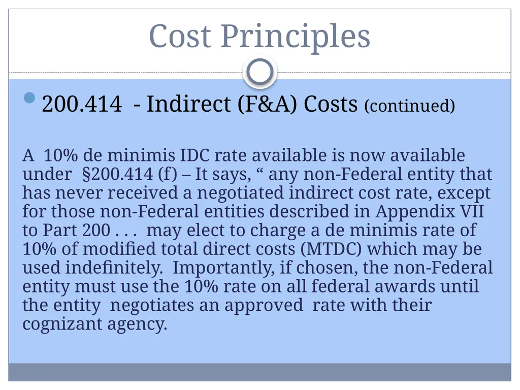 Uniform Administrative Requirements, Audit - slide 14 of 55