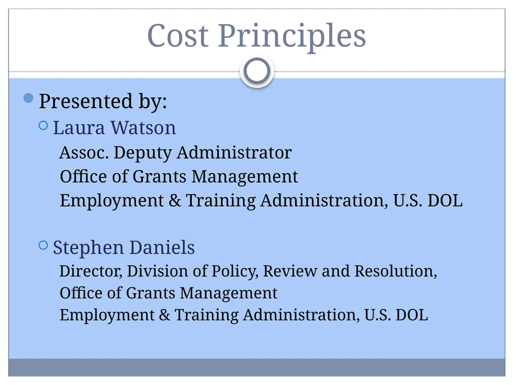 Uniform Administrative Requirements, Audit - slide 3 of 55
