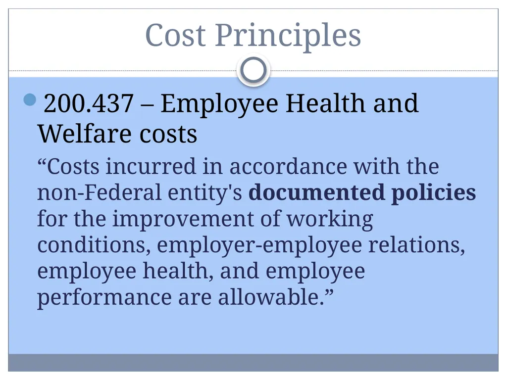 Uniform Administrative Requirements, Audit - slide 35 of 55