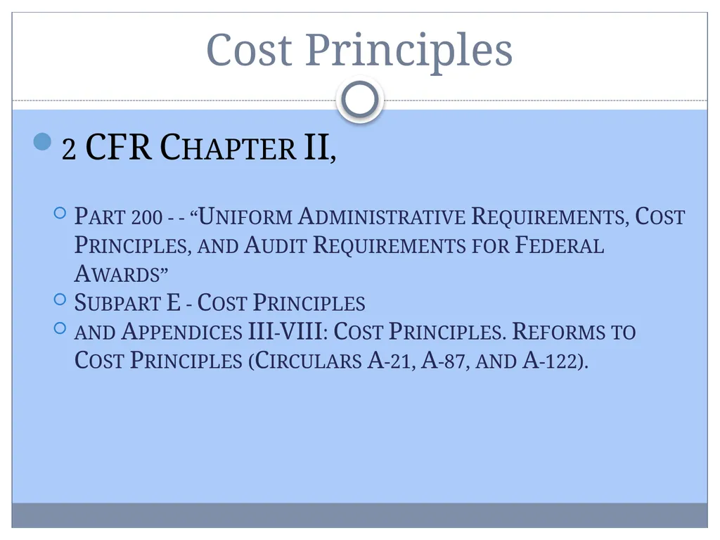 Uniform Administrative Requirements, Audit - slide 4 of 55