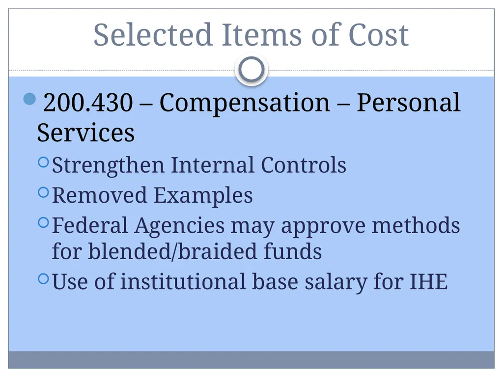 Uniform Administrative Requirements, Audit - slide 27 of 55