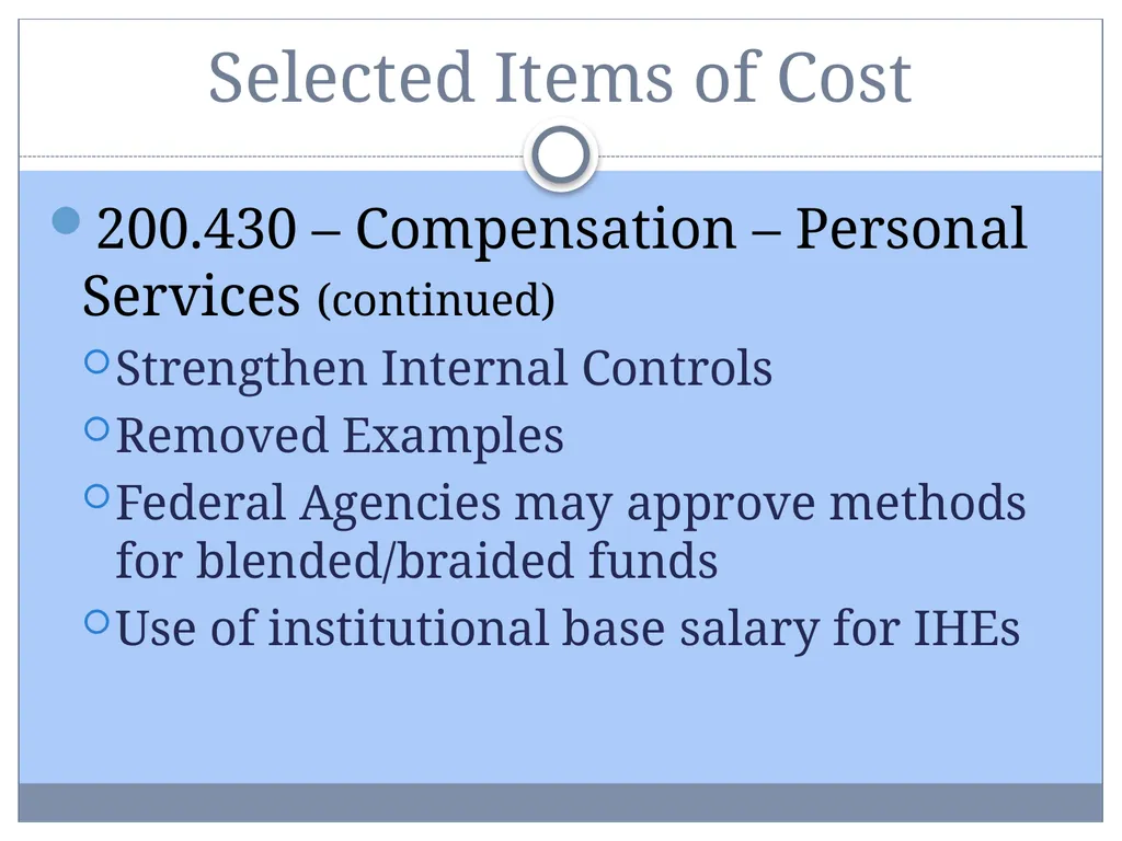 Uniform Administrative Requirements, Audit - slide 28 of 55