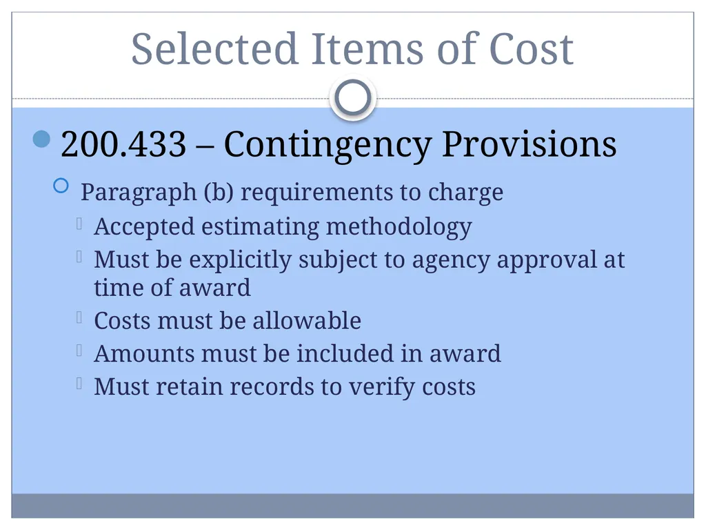 Uniform Administrative Requirements, Audit - slide 31 of 55