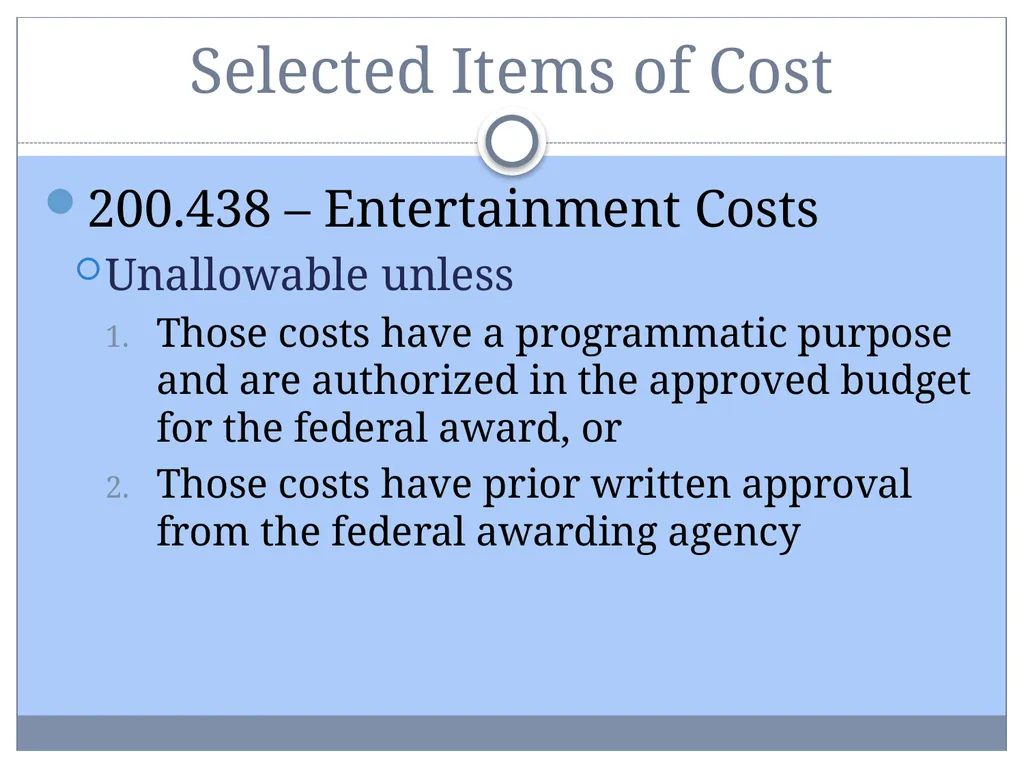 Uniform Administrative Requirements, Audit - slide 36 of 55