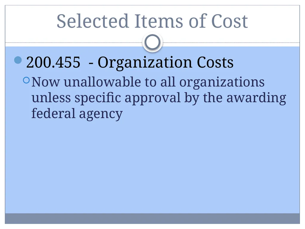 Uniform Administrative Requirements, Audit - slide 43 of 55