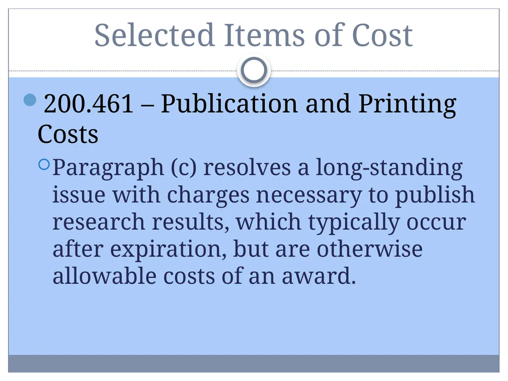 Uniform Administrative Requirements, Audit - slide 46 of 55