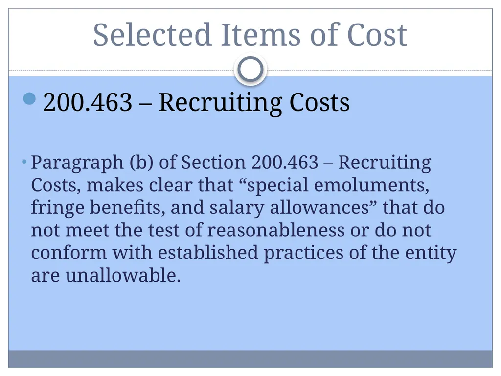 Uniform Administrative Requirements, Audit - slide 47 of 55