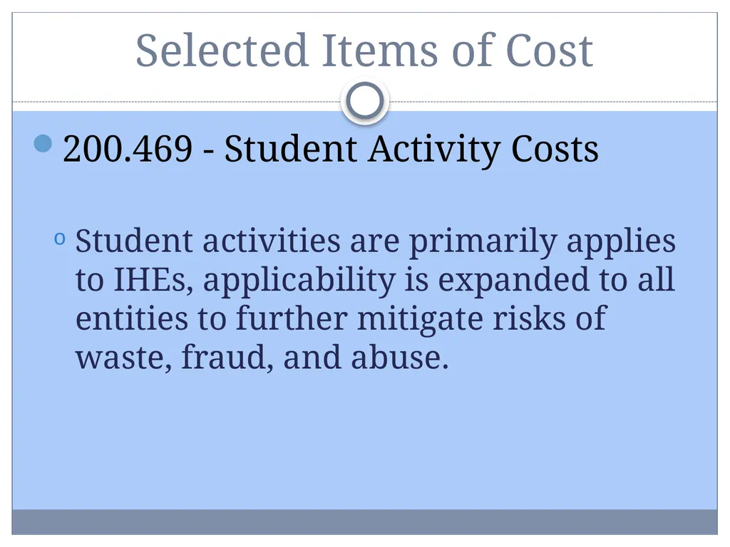 Uniform Administrative Requirements, Audit - slide 52 of 55