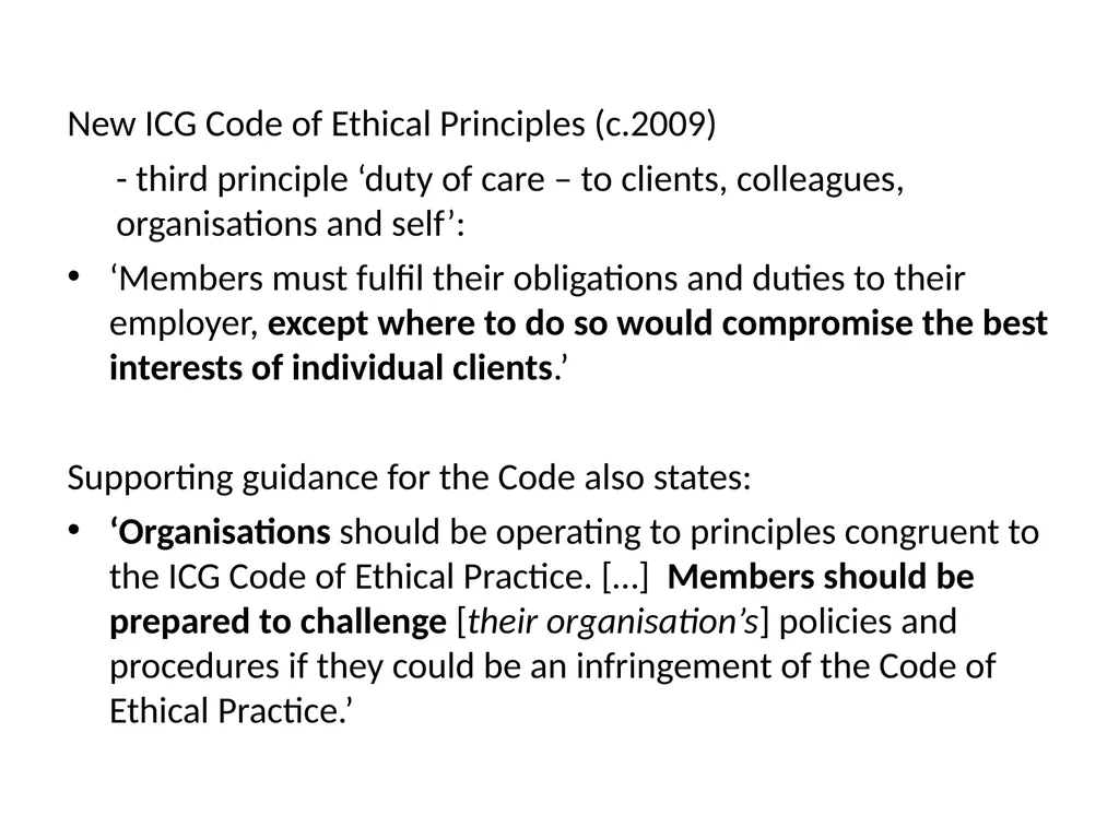 Value versus values? The challenge of ethical - slide 30 of 35
