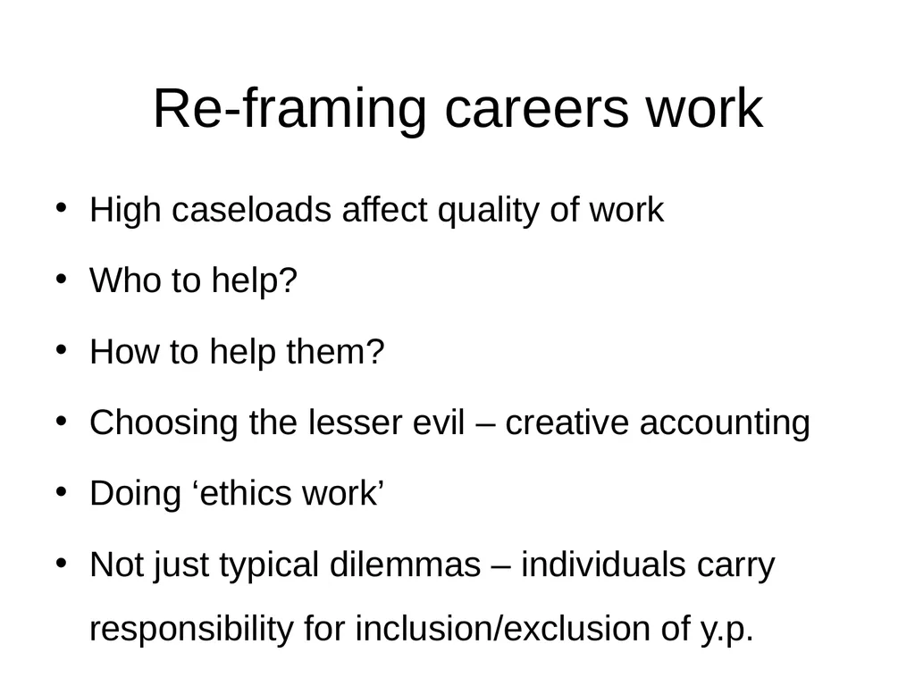 Value versus values? The challenge of ethical - slide 22 of 35